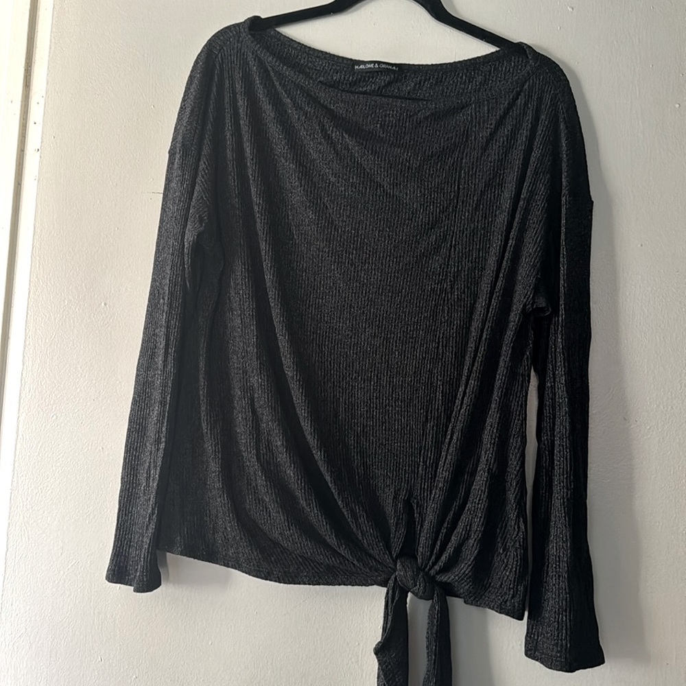 Harlowe & Graham ribbed top